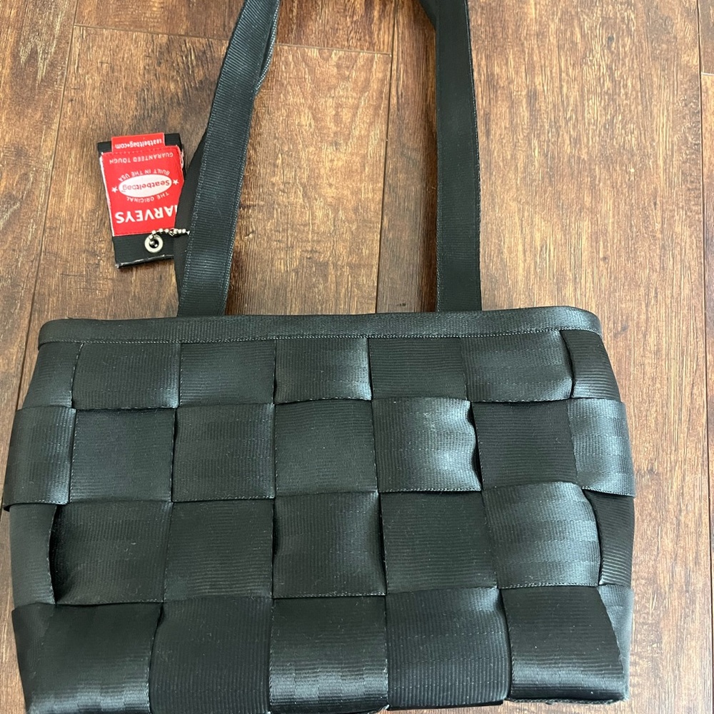 Harveys Black Woven Tote - Picture 2 of 11